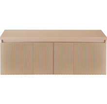 Wastafelonderkast met geribbelde voorkant