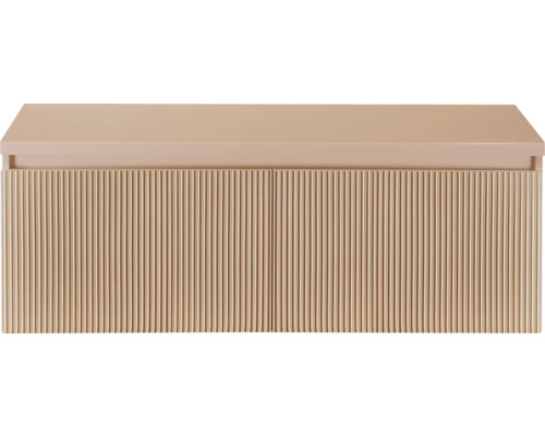 Wastafelonderkast met geribbelde voorkant