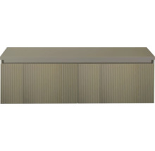 Wastafelonderkast met geribbelde voorkant