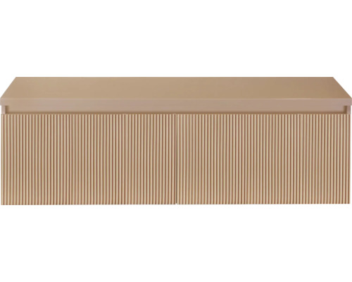 Wastafelonderkast met geribbeld oppervlak