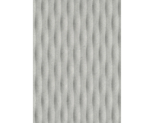 ERISMANN Vliesbehang 12251-31 Fashion for Walls 5 grafisch grijs Decoratieve plaat met golfpatroon