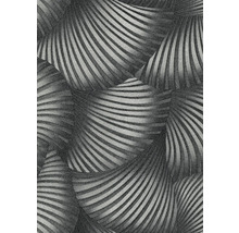 Close-up van een behang met een streepjespatroon