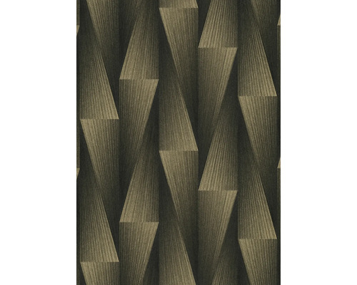 Behang met geometrisch zigzagpatroon