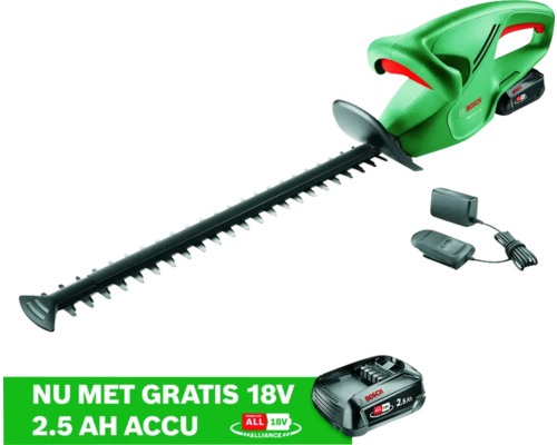 Bosch accu heggenschaar met accu en oplader