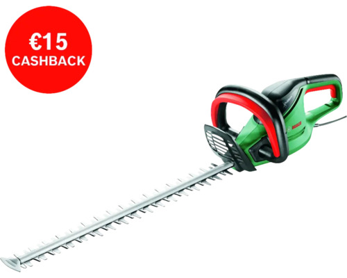 Heggenschaar met 15 euro cashback actie