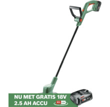 Accu-kantenmaaier met 18 volt accu