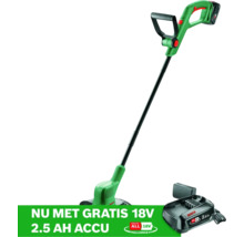 Accugrastrimmer met accu en oplader