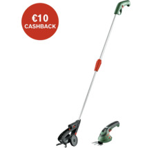 Accugrasschaar met telescopische steel en cashbackactie