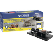 Edialux Choco muizenval met lokaas en verpakking