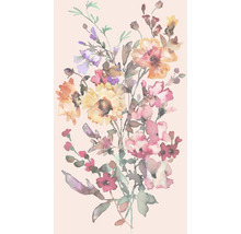 Illustratie van een boeket bloemen in aquarel stijl