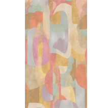 Abstract patroon met geometrische vormen voor wanddecoratie