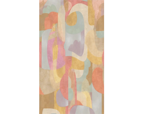 Abstract patroon met geometrische vormen voor wanddecoratie