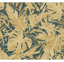 Behang met plantenmotief