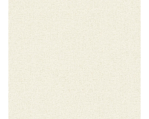 A.S. CRÉATION Vliesbehang 79065-2 COSMO Living effen textieloptiek wit crème goud Textielbehang met subtiele structuur