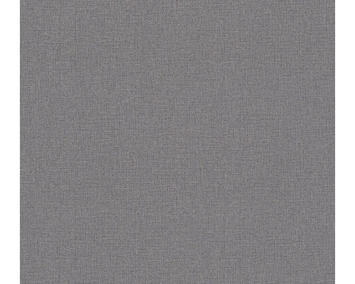 A.S. CRÉATION Vliesbehang 79065-6 COSMO Living effen textieloptiek grijs zwart goud Grijs textielbehang met fijne structuur