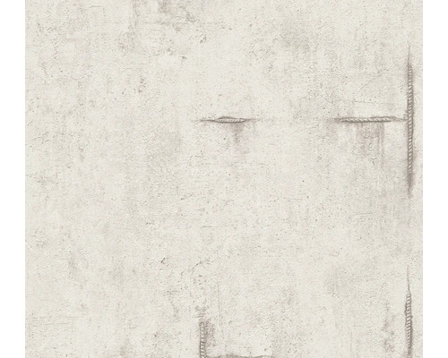 Behang met pleisterstructuur en touwmotief