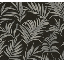 Behang met palmmotief