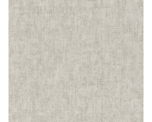 A.S. CRÉATION Vliesbehang 79109-3 COSMO Living effen textieloptiek grijs Textielbehang met subtiele structuur