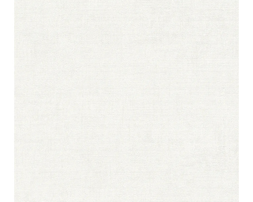 A.S. CRÉATION Vliesbehang 79109-7 COSMO Living effen textieloptiek wit grijs Licht, gestructureerd behang