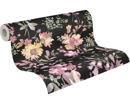 Behangrol met bloemenmotief