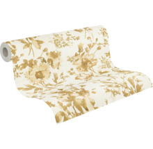 Behangrol met bloemmotief