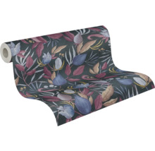 Behangrol met bloemmotief