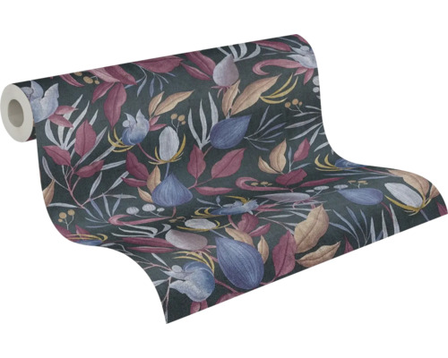 Behangrol met bloemmotief