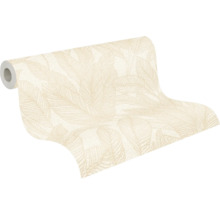 Behangrol met bladerpatroon