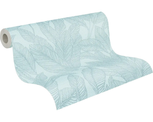 Behangrol met bladerpatroon