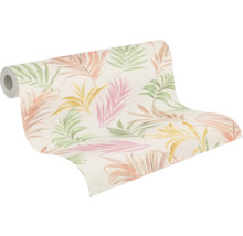 Behangrol met plantenpatroon