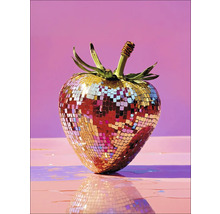 Decoratieve aardbei met spiegelmozaïek