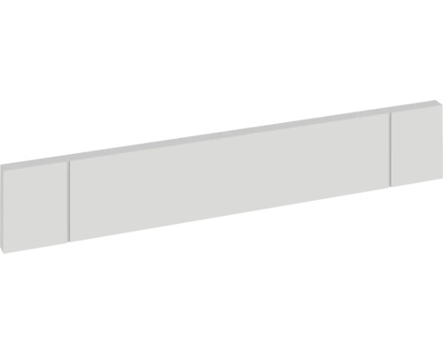 PICCANTE SMART Kastfront "AE" country grey voor fornuis ombouwkastelement "26" Betonnen stoeprand