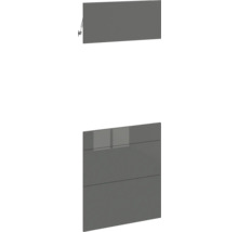 Keukenkastfront met klep en ladefronten