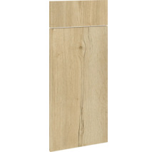 Keukenfront met houten structuur