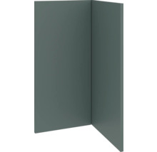 Hoekweergave van een eenvoudig, plaatvormig meubelstuk