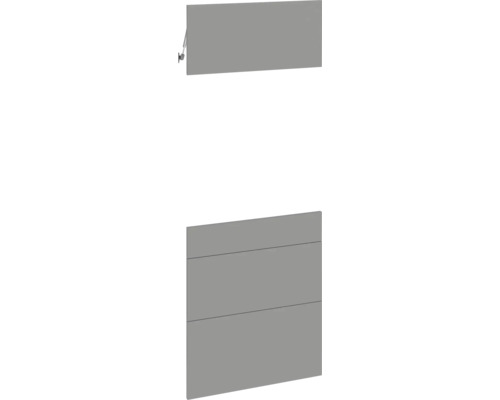 PICCANTE SMART Kastfront "AM" basalt grey voor hoogkastelement met oven "23, 37 of 42" Keukenkastfront en klep