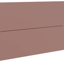 Kastfront met twee laden