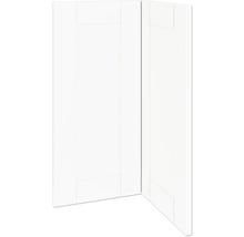 Witte kast met framefront