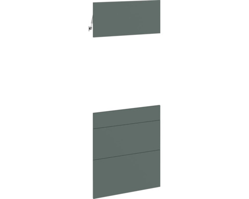 PICCANTE SMART Kastfront "AM" stone green voor hoogkastelement met oven "23, 37 of 42" Meubelonderdelen voor interieurbouw