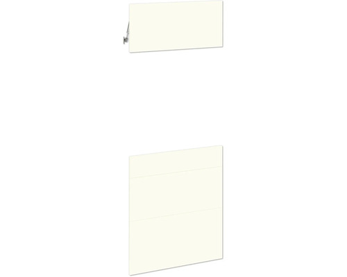 PICCANTE SMART Kastfront "AM" soft white voor hoogkastelement met oven "23, 37 of 42" Wit keukenkastelement