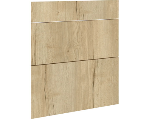 Drie houten lades met houtnerf