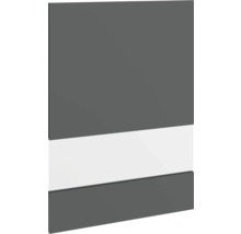 Meubelfront met witte dwarsstreep