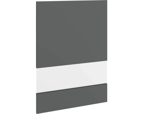 Meubelfront met witte dwarsstreep