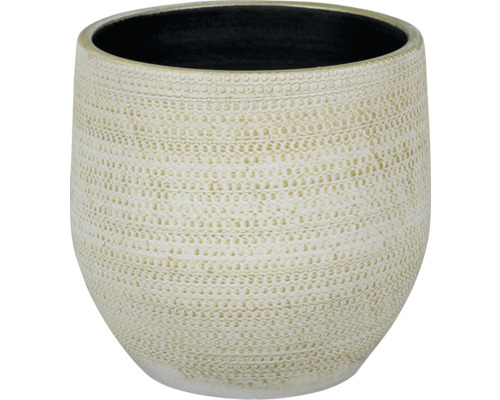 Decoratieve bloempot met honingraatpatroon