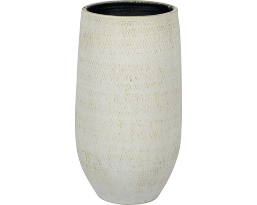 Decoratieve, hoge bloemenvaas van keramiek