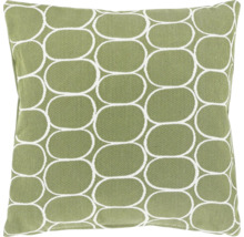 Decoratief kussen met geometrisch patroon