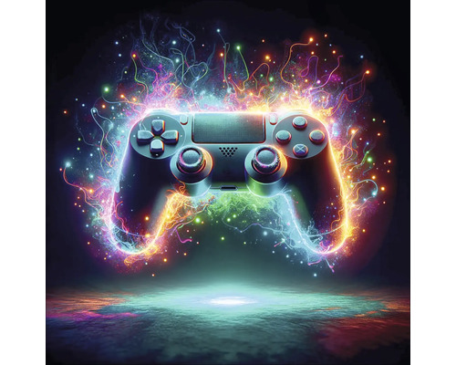 Spelconsole met lichteffecten voor een intense game-ervaring.