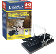 Edialux muizenval voordeelpak met een Quick-Snap muizenval