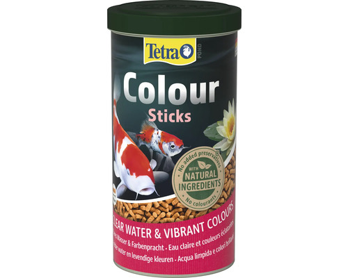 Tetra Pond Colour Sticks visvoer voor tuinvissen