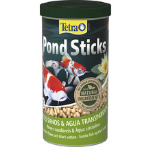 Tetra Pond Sticks vijvervoer in verpakking met Koi karpers